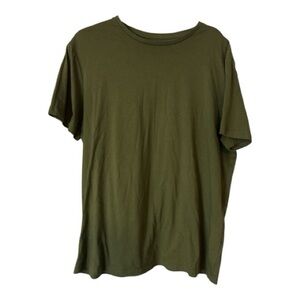 Goodfellow & Co Olive Crew Neck Short Sleeve Tee